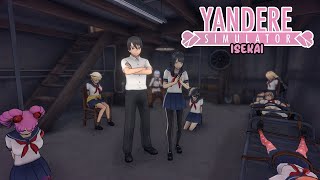 All Yandere Kun Mode Ending | YandereSimulatorIsekaiModProgress Part 1