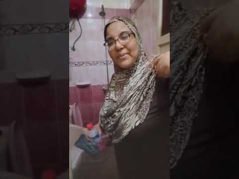 كان ناقص شويه واغرق وانا بنظف الحمام