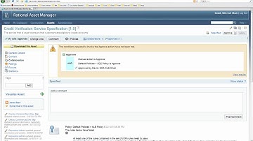 Rational Asset Manager as a definitive software library - Part 3