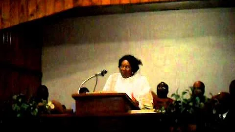 Reverend Mary L. Dees @ Old Field AME Zion Church ...