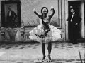 Female ballet dancer performs routine 1890s  film 1011135