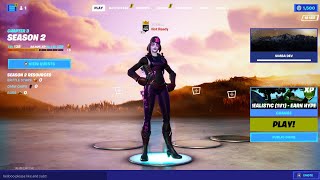 DARK SKULLY skin FORTNITE dancing in lobby lobby for Tiktoks!!