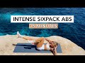 15 min sixpack workout  strong and defined abs  fit by angela