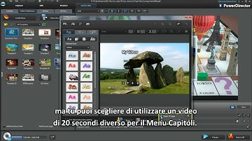 PowerDirector 10 Tutorial - Come creare Menu Disco in 3D