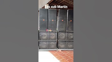 Test sub Martin