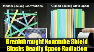 Breakthrough! Nanotube Shield Blocks Deadly Space Radiation