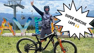 CHECKING OUT MTB TRAILS ON SUPER MORZINE 2023!!!