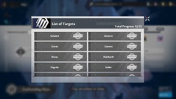 Tower of Fantasy Confounding Abyss -List of Targets ALL BOSS & Elite monsters(MiniBoss?).