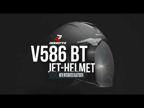 Bogotto V586 Detri BT Casque Bluetooth Jet - meilleurs prix ▷ FC-Moto