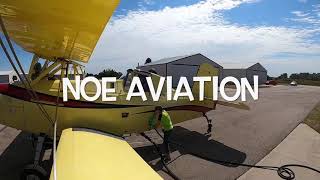 Turbine AgCat Cropduster Spraying in Iowa