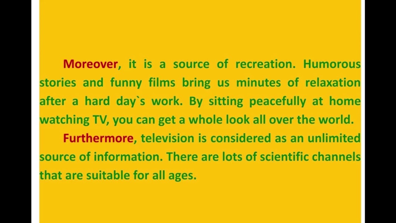 The benefits of watching TV essays benefits of watching television essay