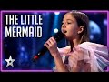 Sweet Young Girl Sings Song from The Little Mermaid! | Kids Got Talent