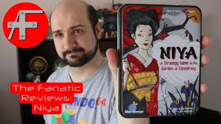 The Fanatic Reviews: Niya - A Filler Length Strategy Game with Hanafuda Artwork screenshot 1
