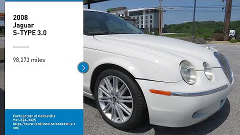 2008 Jaguar S-TYPE TN89133