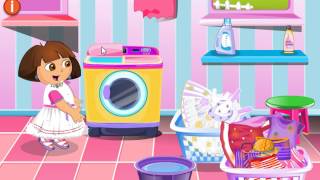 Baby Dora Laundry Cleaning Time-New Baby Game For Little Kids screenshot 5