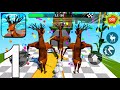 Deer Run Parkour Escape - Full Gameplay Walkthrough Part 1 - Deer Tower Escape (Android, iOS)