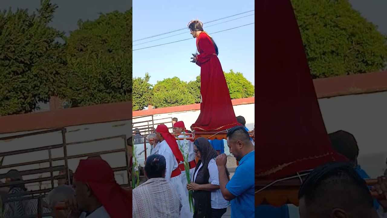 Primer viernes de viacrusis en Ayoquezco 20 de febrero 