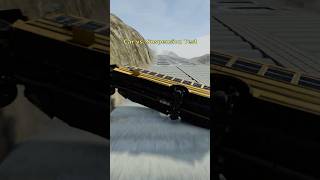 Car vs Suspension Test #beamng #beamngdrive #beamngshorts #carcrash #crashtest #shorts #physics #fyp