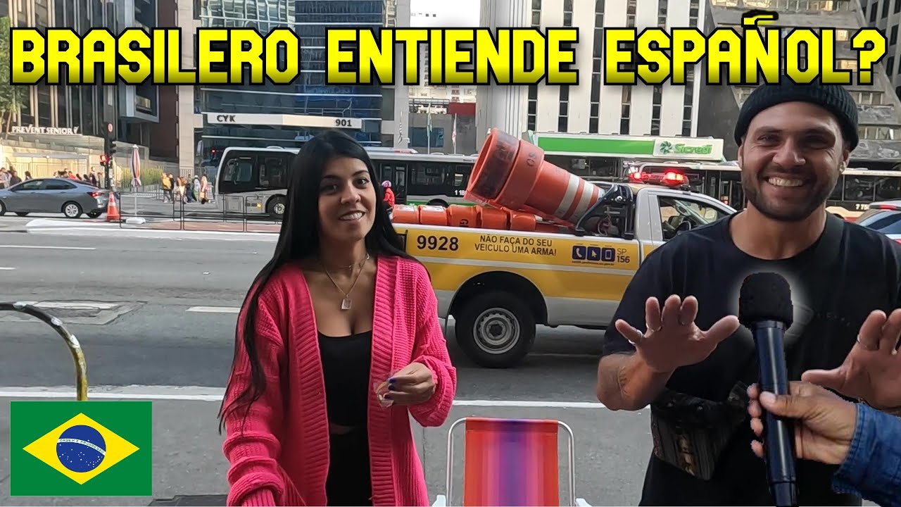 LOS BRASILEROS ENTIENDEN ESPAÑOL? ENTREVISTA EN LAS CALLES DE BRASIL
