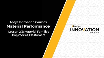 Introduction to Polymers and Elastomers — Lesson 2, Part 3