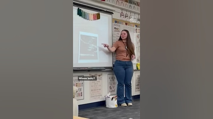 Students React to Kindergarten Teacher's Adorable Pregnancy Announcement