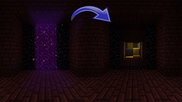 1.16 Secret Hidden Nether Portal Base (Tutorial)