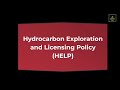 Hydrocarbon Exploration and Licensing Policy I Important Topic Paper 1