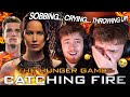 Crying my way through catching fire  the hunger games catching fire reaction