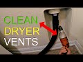 How To Clean Dryer Vents