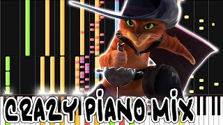 Video thumbnail of "Crazy Piano Mix! FEARLESS HERO [Puss in Boots The Last Wish]"