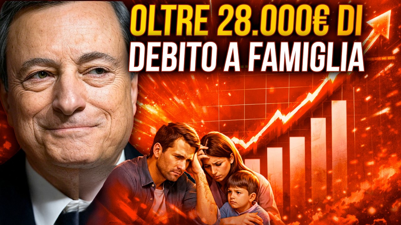 Quello che NON DICONO sul DEBITO delle FAMIGLIE ITALIANE - YouTube