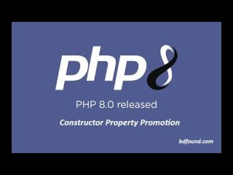 New Features - Constructor Property Promotion in PHP 8