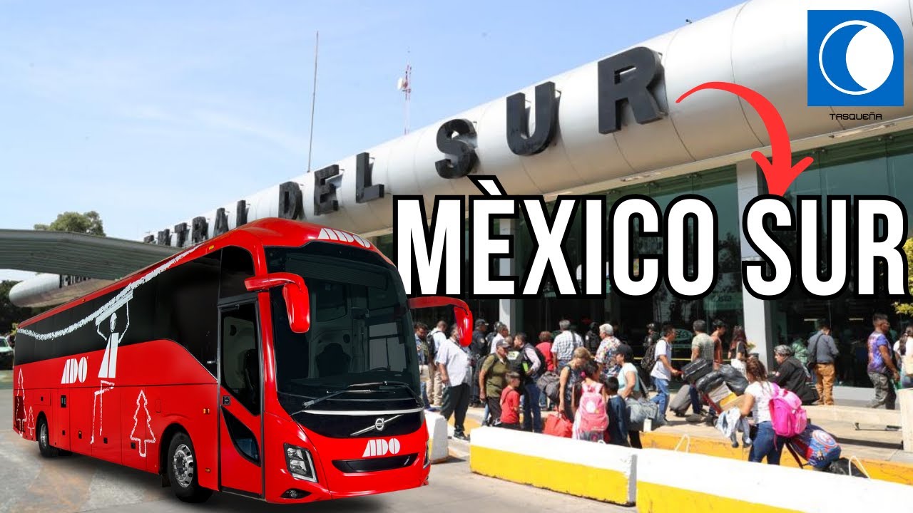 ¿Cómo es la Central de Autobuses de Taxqueña? 🚍 Reseña Completa y Consejos para Viajeros. México Sur