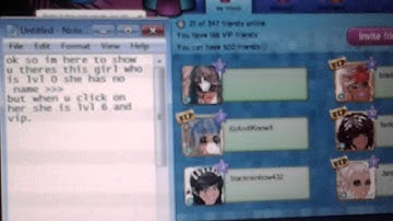 Girl on msp with no name  but not anonymous