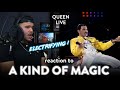 Queen Reaction A Kind Of Magic LIVE WEMBLEY (ELECTRIFYING!) | Dereck Reacts