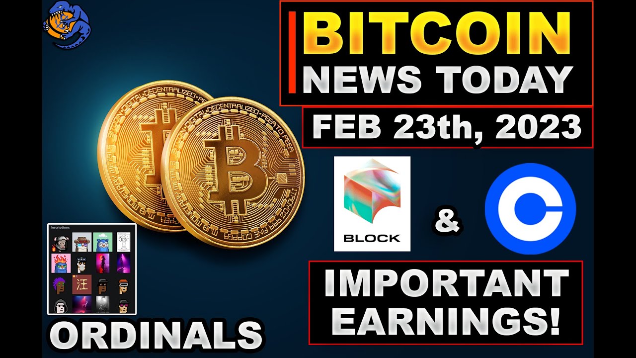Bitcoin News Today Bitcoin NFTs, Coinbase and Block Earnings! YouTube