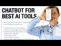 Chatbot for fining the best AI tools - Building ReReview AI vol 2