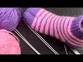 Knitted ladies thumb socks  for no 5 and no 6 size3637