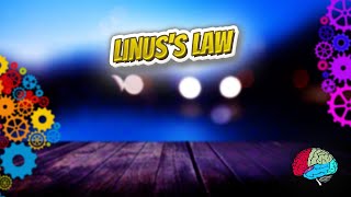 Famous Linus's Law - Know It ALL 🔊✅ Net Worth