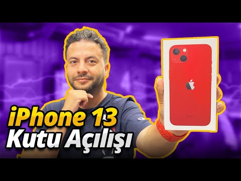 iPhone 13 yeni ofiste kutusundan çıkıyor!