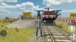 Bunty Drives the Train 😱🥳 and Explores the City in Indian Vehicle Simulator 3D 🥳 screenshot 5