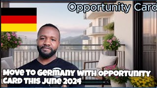 Unlock job opportunities with the German opportunity card. A guide on how to apply.