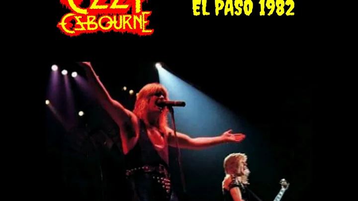Ozzy Osbourne - Live At El Paso County Coliseum El Paso, TX February 23, 1982 Full Concert