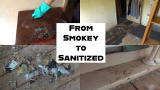 CLEANING A SQUATTER'S HOUSE | Daughter to the Resue | Cleaning for Free #cleaning