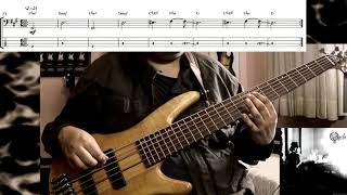 Windowpane (Opeth) - bass cover (without capo) - sheet music/tab included