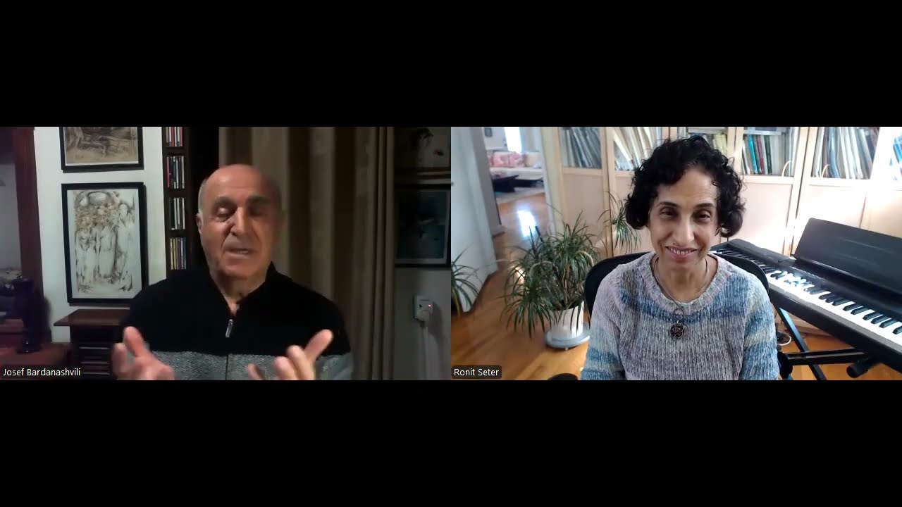 Josef Bardanashvili in interview with Ronit Seter (in Hebrew)