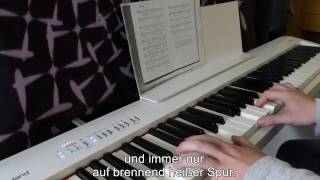 Horizont (Udo Lindenberg) - Klavier/Instrumental mit Text chords