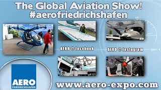 Aero Expo, AeroExpo Friedrichshafen Germany, a tour of the aviation halls of the Aero Expo.