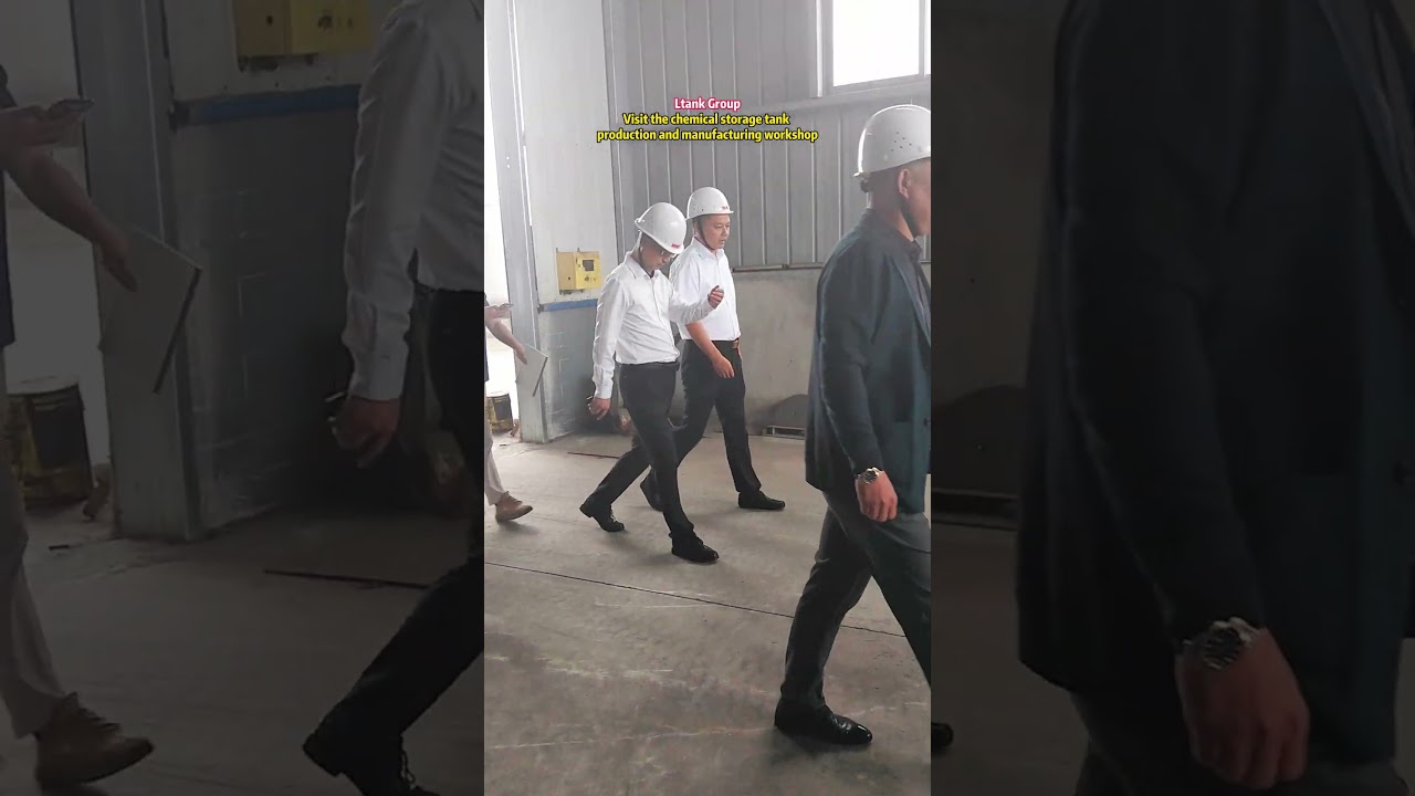 Visit the chemical storage tank production and manufacturing workshop