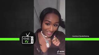 Sasha Obama Rapping TO City Girls On TikTok Resimi